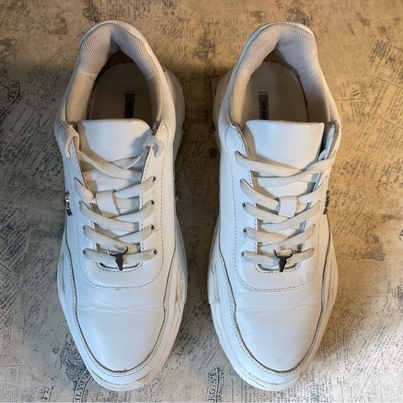Windsor Smith Platform Sneakers CARTE WHITE LEATHER - Picture 5 of 16